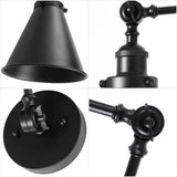 Rover 7" Adjustable Arm Metal LED Wall Sconce