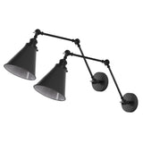 Rover 7" Adjustable Arm Metal LED Wall Sconce