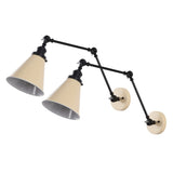 Rover 7" Adjustable Arm Metal LED Wall Sconce