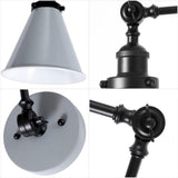 Rover 7" Adjustable Arm Metal LED Wall Sconce