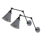Rover 7" Adjustable Arm Metal LED Wall Sconce