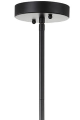 Gigi Metal/Crystal Adjustable LED Drop Chandelier - JONATHAN Y