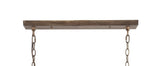 Magnolia 8.13" Adjustable Iron Rustic Farmhouse LED Pendant - JONATHAN Y