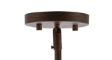 Ogee 12.5" Adjustable Iron Rustic Industrial LED Pendant - JONATHAN Y