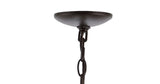 Gatsby 23" Adjustable Iron Rustic Glam LED Pendant - JONATHAN Y
