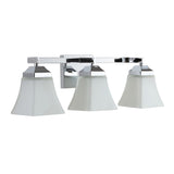 Staunton Iron/Glass Modern Cottage LED Vanity Light