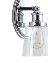 Beverly Iron/Seeded Glass Classic Cottage LED Vanity Light