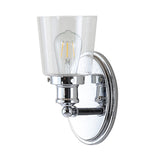 Beverly Iron/Seeded Glass Classic Cottage LED Vanity Light