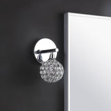 Maeve Iron/Glass Contemporary Glam LED Vanity Light - JONATHAN Y