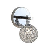Maeve Iron/Glass Contemporary Glam LED Vanity Light - JONATHAN Y