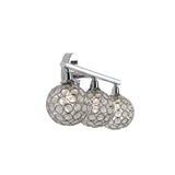 Maeve Iron/Glass Contemporary Glam LED Vanity Light - JONATHAN Y