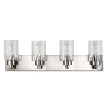 Irving Seeded Glass/Iron Modern Contemporary LED Vanity Light