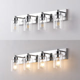 Irving Seeded Glass/Iron Modern Contemporary LED Vanity Light