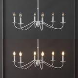 Wicklow 34.75" Bohemian Farmhouse Iron LED Chandelier
