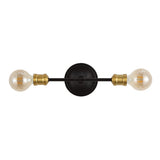 Jaxon 13.25" Industrial Farmhouse Iron LED Vanity - JONATHAN Y