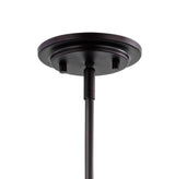 Cade 34.25" Metal Farmhouse Industrial LED Pendant