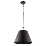 Harper Industrial Farmhouse Iron LED Pendant - JONATHAN Y
