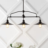 Cade 34.25" Metal Farmhouse Industrial LED Pendant