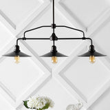 Cade 34.25" Metal Farmhouse Industrial LED Pendant
