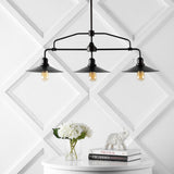 Cade 34.25" Metal Farmhouse Industrial LED Pendant