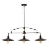Cade 34.25" Metal Farmhouse Industrial LED Pendant