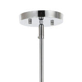 Atlas Modern Vintage Iron Arm-Adjustable LED Chandelier - JONATHAN Y