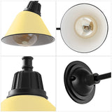 Croydon 9.63" Farmhouse Industrial Indoor/Outdoor Iron LED Gooseneck Arm Outdoor Sconce
