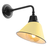 Croydon 9.63" Farmhouse Industrial Indoor/Outdoor Iron LED Gooseneck Arm Outdoor Sconce