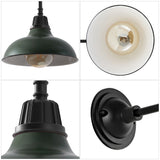 Aurora 12.25" Farmhouse Industrial Indoor/Outdoor Iron LED Gooseneck Arm Outdoor Sconce