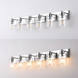 Irving Seeded Glass/Iron Modern Contemporary LED Vanity Light