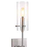 Cato Bohemian Farmhouse Iron/Glass LED Vanity - JONATHAN Y