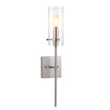 Cato Bohemian Farmhouse Iron/Glass LED Vanity - JONATHAN Y