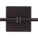 Cato Bohemian Farmhouse Iron/Glass LED Vanity - JONATHAN Y