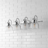 Virginia Metal/Glass LED Vanity Light