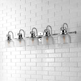 Virginia Metal/Glass LED Vanity Light