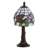 Hummingbird Tiffany Style 12" LED Table Lamp - JONATHAN Y