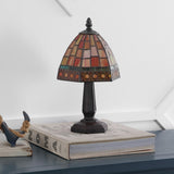 Carter Tiffany Style 12" LED Table Lamp - JONATHAN Y