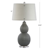 Thatcher 28.25" Ceramic LED Table Lamp - JONATHAN Y