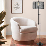 Noah 64.5" Modern Industrial Iron Height-Adjustable LED Floor Lamp - JONATHAN Y