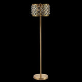 Elizabeth 60" Crystal/Metal LED Floor Lamp - JONATHAN Y