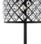 Elizabeth 60" Crystal/Metal LED Floor Lamp - JONATHAN Y