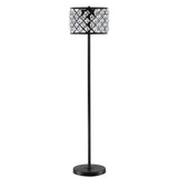 Elizabeth 60" Crystal/Metal LED Floor Lamp - JONATHAN Y