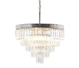 Wyatt 12" Crystal LED Chandelier - JONATHAN Y
