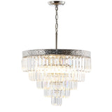 Wyatt 12" Crystal LED Chandelier - JONATHAN Y