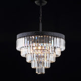 Wyatt 12" Crystal LED Chandelier