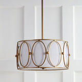 Violetta 19" Metal LED Pendant - JONATHAN Y