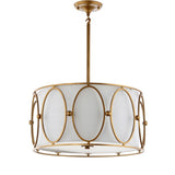Violetta 19" Metal LED Pendant - JONATHAN Y