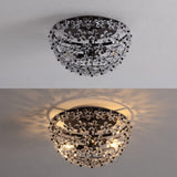 Isabelle 15.5" Metal/Acrylic LED Flush Mount