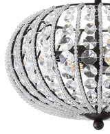 Catalina 11.7" Metal /Acrylic LED Semi Flush Mount - JONATHAN Y