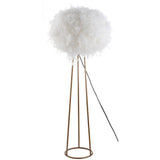 Stork 52" Feather Metal LED Floor Lamp - JONATHAN Y